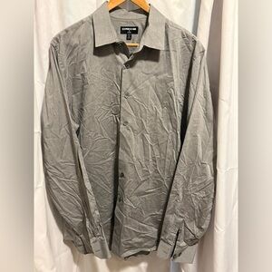 Express Charcoal Dress Shirt